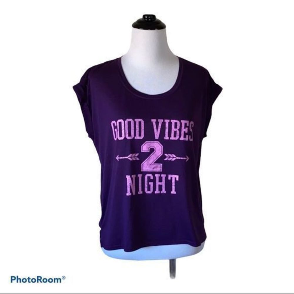 5/$30 🎈 Joe boxer small purple graphic pajama top